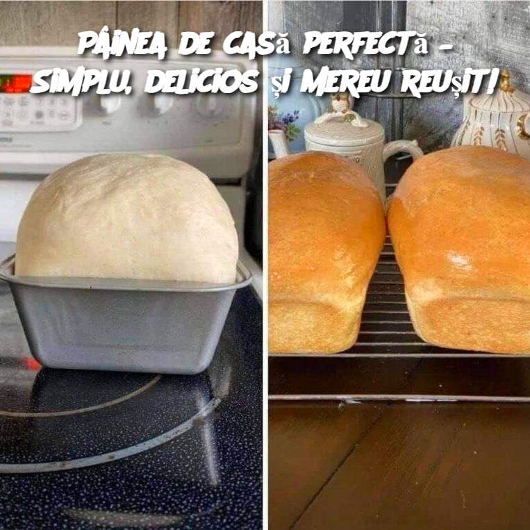 Pâinea de casă perfectă – Simplu, delicios și mereu reușit!