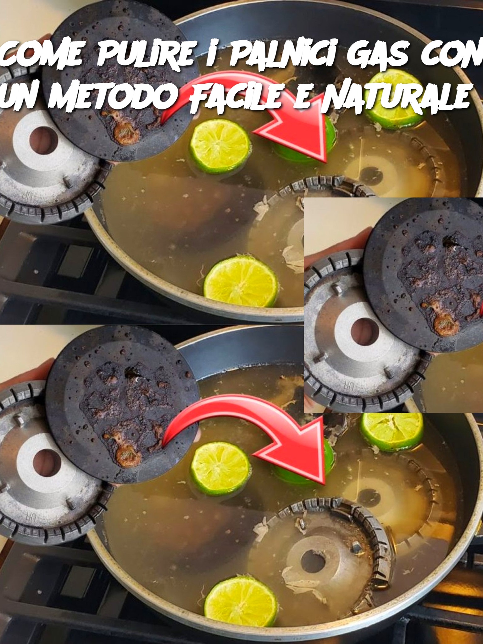 Come Pulire i Palnici Gas con un Metodo Facile e Naturale