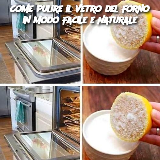 Come Pulire il Vetro del Forno in Modo Facile e Naturale