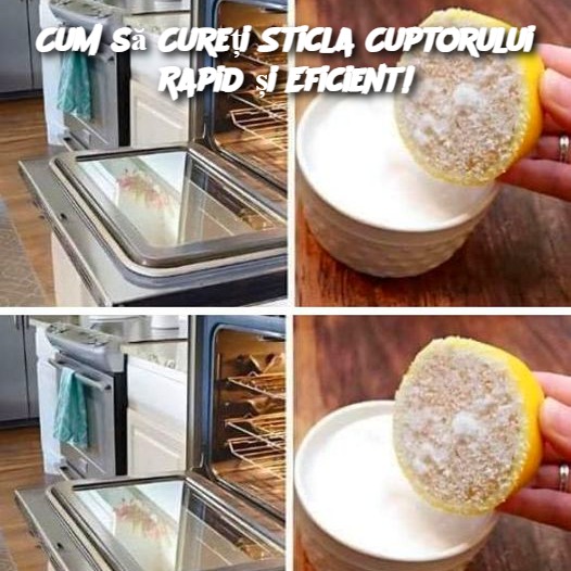 Cum să Cureți Sticla Cuptorului Rapid și Eficient!